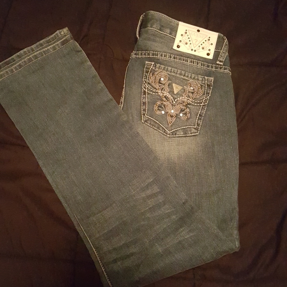 GUESS Starlet-straight Leg Jeans